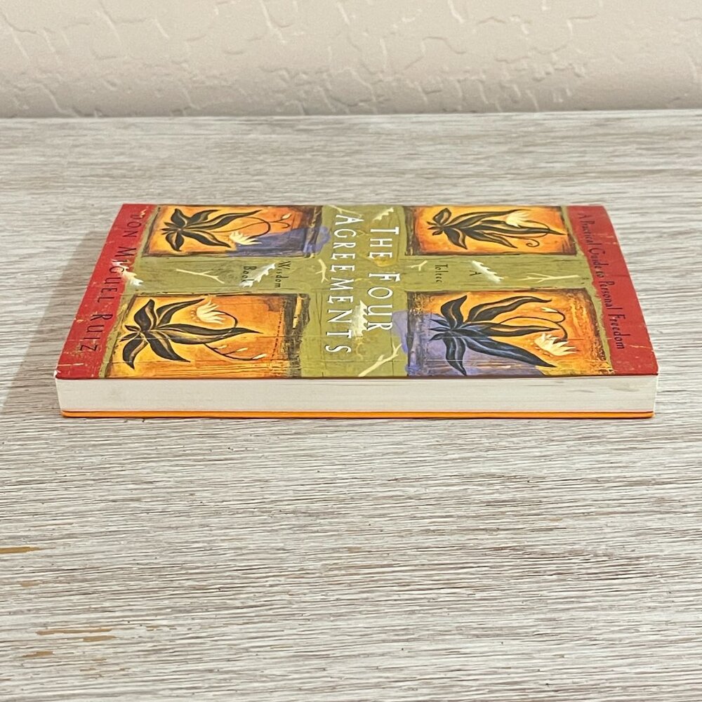 The Four Agreements Paperback Book by Don Miguel Ruiz A Toltec Wisdom Book - Picture 8 of 8